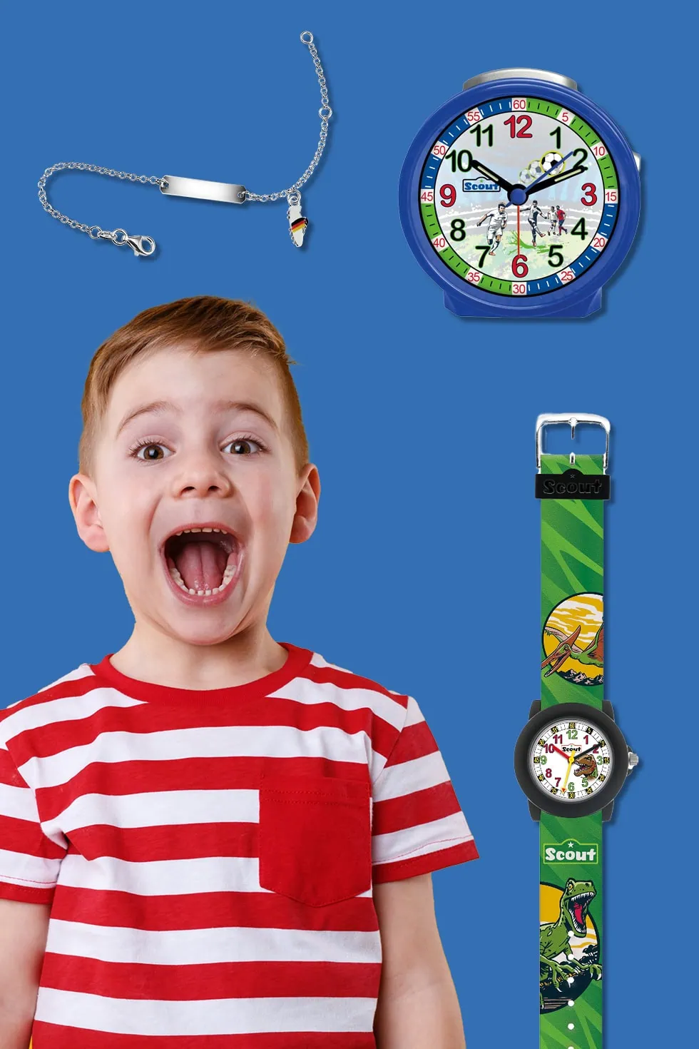 Collage mit Lifestyle Schmuck für junge Frauen